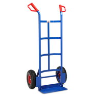 Zložljiv transportni voziček CART z napihljivimi pnevmatikami, maks. 200kg, moder