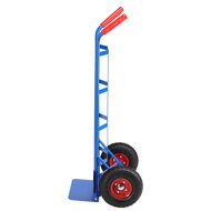 Zložljiv transportni voziček CART z napihljivimi pnevmatikami, maks. 200kg, moder