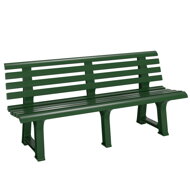 Vrtna klop ORCHIDEA, 145x49x74cm, zelena
