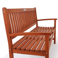 Vrtna klop MAXIMA, 152x55x90cm, naravno rjava