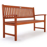 Vrtna klop MAXIMA, 152x55x90cm, naravno rjava