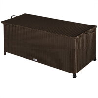 Poliratan škatla za shranjevanje RICCO, 122x56x61 cm, rjava