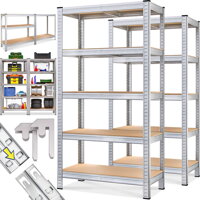 Komplet 2 regalov za težke obremenitve HEAVY 180x90x40cm / 875kg