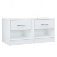 Komplet nočnih omaric BIANCA, 2 kosa, 41x39x28cm, bela