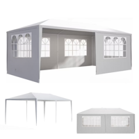 Paviljon za zabave NEAPOL, 3x6m, bel