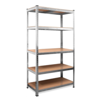 Regal za težke obremenitve HEAVY, maks. 875kg, 90x40x180cm, srebrn