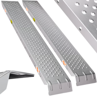 Dovozne rampe MARA, komplet 2 kosa, 400kg, 150cm, srebrna