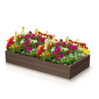 Visoka greda WOODY, 149x75,6x25cm, rjava