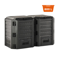 Kompostnik - Compogreen 800l, črn