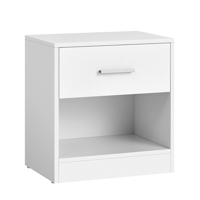 Nočna omarica COSTA, 28x39x41cm, bela