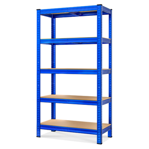 Regal za težke obremenitve HEAVY, maks. 875kg, 90x40x180cm, moder