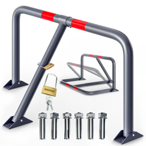 Parkirna zapora ANTONIA, 80x47x44cm, siva