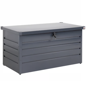 Kovinski shranjevalni zaboj METALBOX, 385L, 120×62×63cm, antracitna