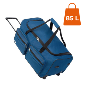 Potovalna torba na kolesih JOY 85l, modra