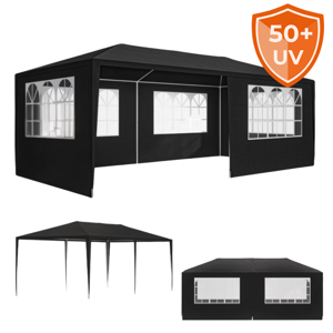 Paviljon za zabave NEAPOL, 3x6m, antracit