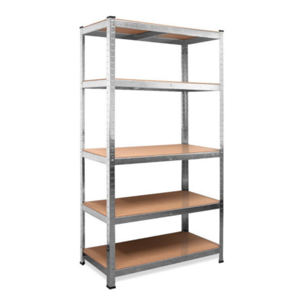 Regal za težke obremenitve HEAVY, maks. 875kg, 90x40x180cm, srebrn