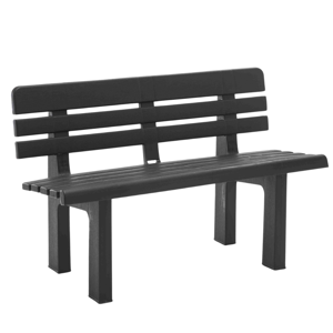 Vrtna klop GENZIANA, 110x52x71cm, antracit