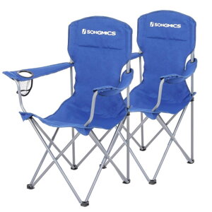 Kamperski stoli NOMAD, set 2 kosa, modra