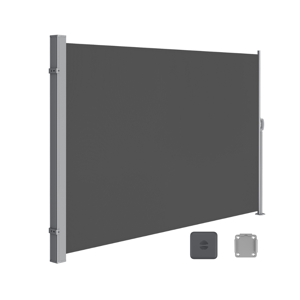 Stranska tenda HORIZON za teraso, 160x300cm, siva