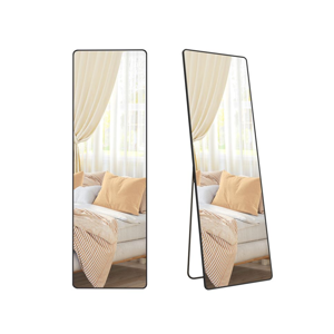 Pravokotno ogledalo NOIR, 160x50cm, črno