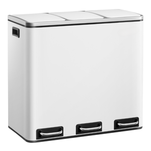 Koš za ločevanje odpadkov SORT 54l (3x18l), bel