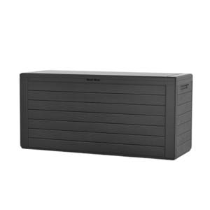 Škatla za shranjevanje WOODEBOX, 280l, 120x46x57cm, antracit