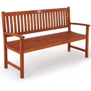 Vrtna klop MAXIMA, 152x55x90cm, naravno rjava