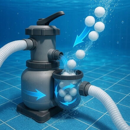 Filtrirne kroglice za filter AQUA, 700g