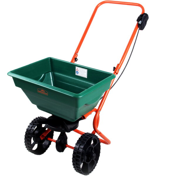 Posipalni voziček SEED, 25l, zelen/oranžen
