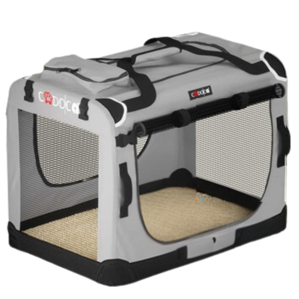 Transportna torba za pse in mačke ELI, 70x52x52cm, siva