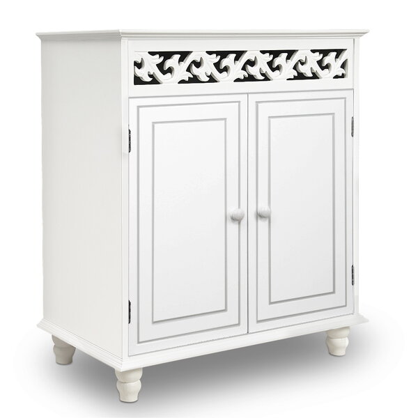 Komoda JERSEY, 76x65x35cm, bela