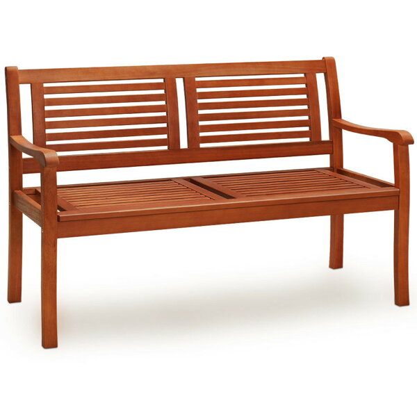 Vrtna klop MANUELA, 120x60x90cm, naravno rjava