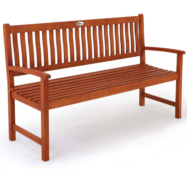 Vrtna klop MAXIMA, 152x55x90cm, naravno rjava